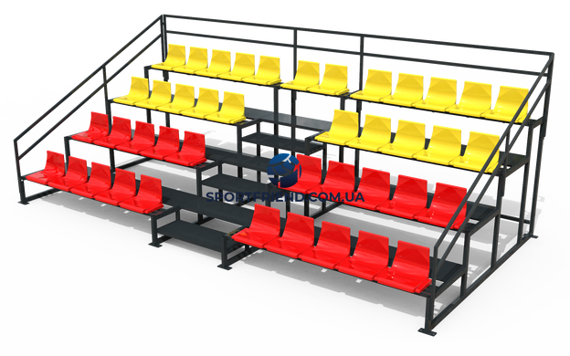 Трибуна (42 места) с сиденьем